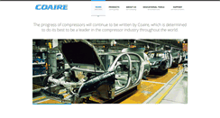 Desktop Screenshot of coaire.com