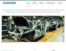 Tablet Screenshot of coaire.com